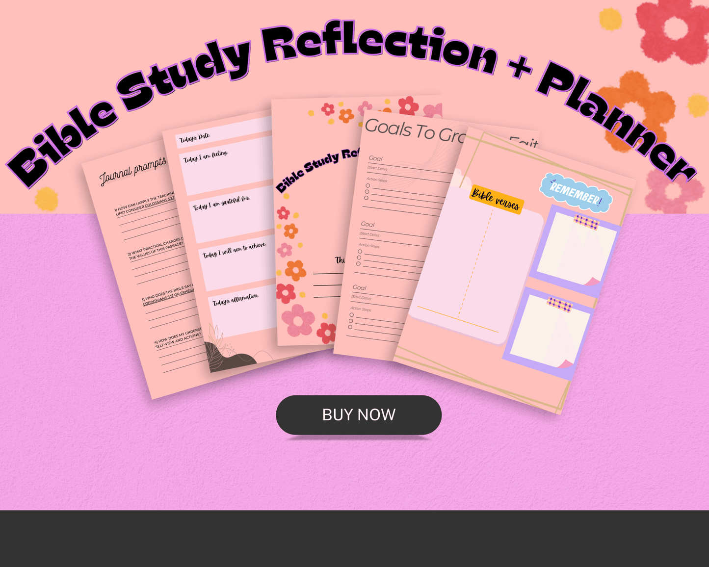 Bible Reflection Journal: Strength Through God for Daily Devotions - Harmony In HersEbook