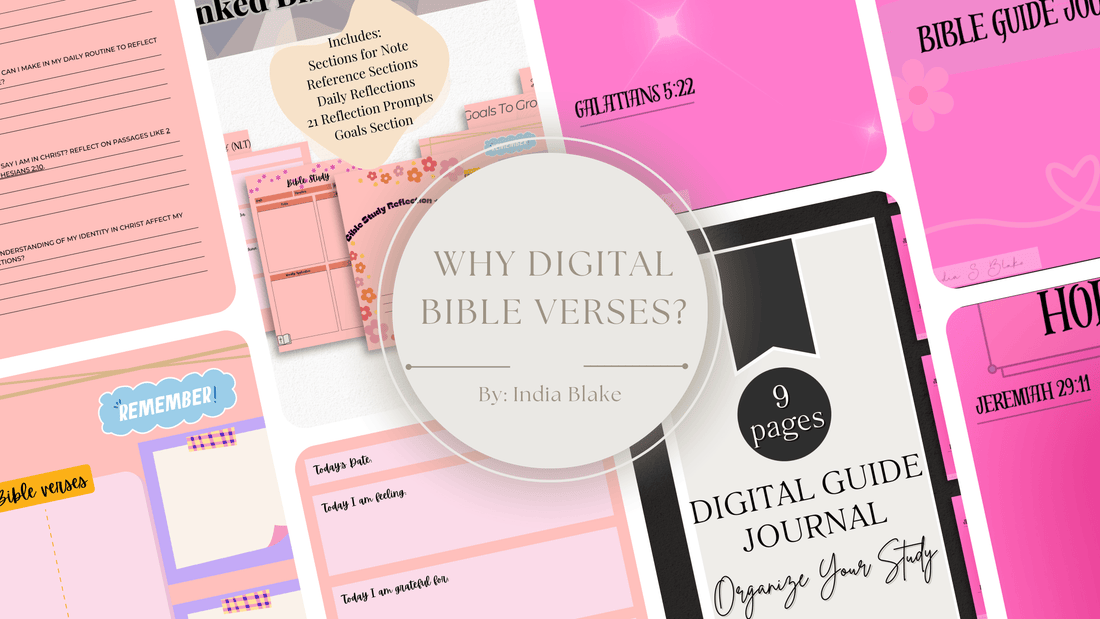 Why Digital Bible Verses? Should You Do Bible Journaling Digitally?