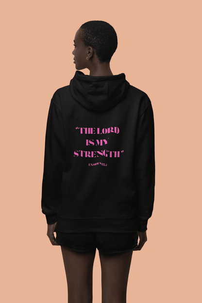 The Lord Is My Strength Hoodie | God Is My Strength Hoodie - Harmony In Hers