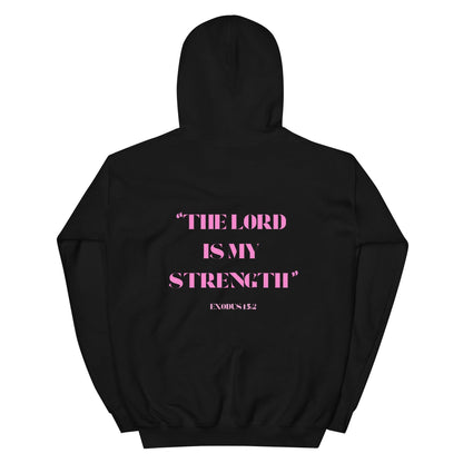 The Lord Is My Strength Hoodie | God Is My Strength Hoodie - Harmony In Hers