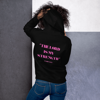 The Lord Is My Strength Hoodie | God Is My Strength Hoodie - Harmony In Hers