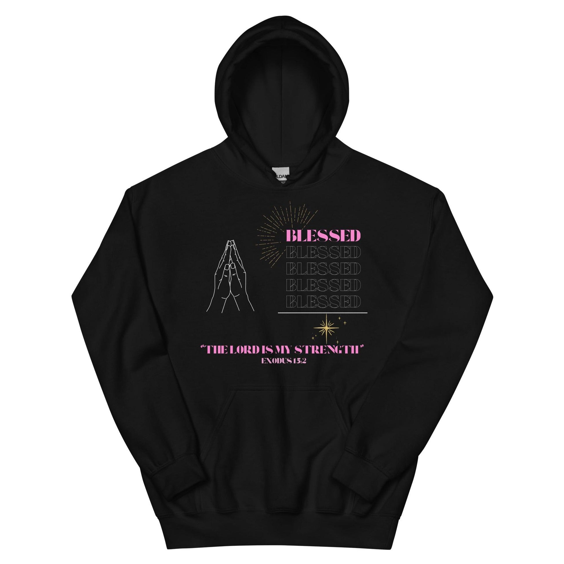 The Lord Is My Strength Hoodie | God Is My Strength Hoodie - Harmony In Hers